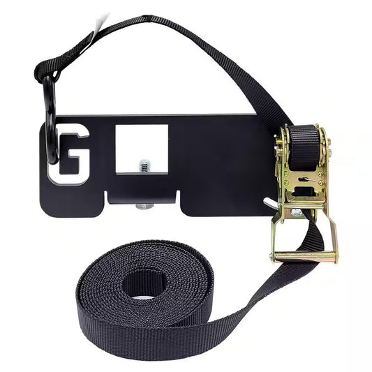 Load Lasso Hitch-Mounted Load Securing Plate – Prevents Rattling & Theft, Easy Installation for Trailer Ball Inserts image 0