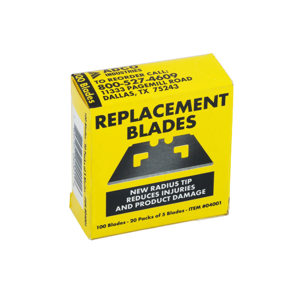 EASYCUT RADIUS TIP 1.68″ REPLACEMENT BLADES FOR PACIFIC HANDY CUTTER S4/S3 image 0